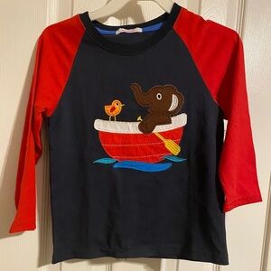 Hopscotch Elephant In A Row Boat Shirt